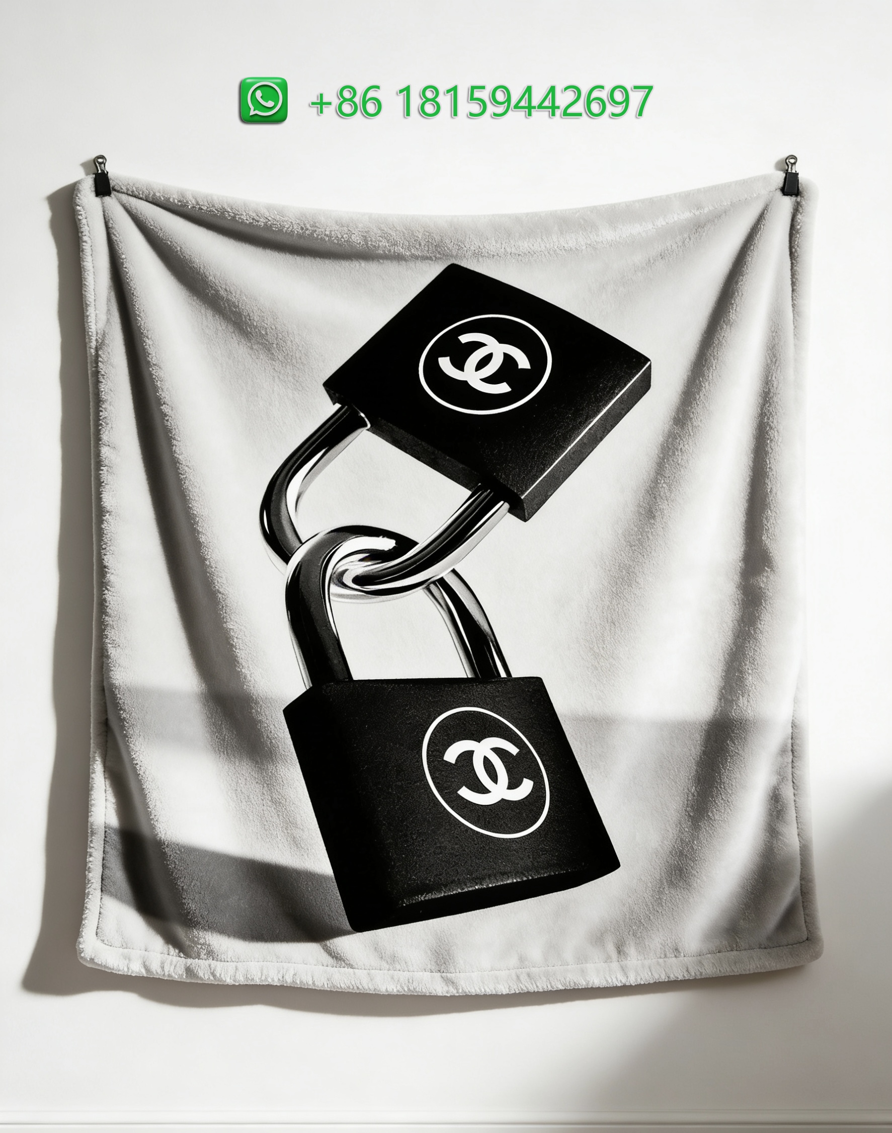Chanel Throw Blankets